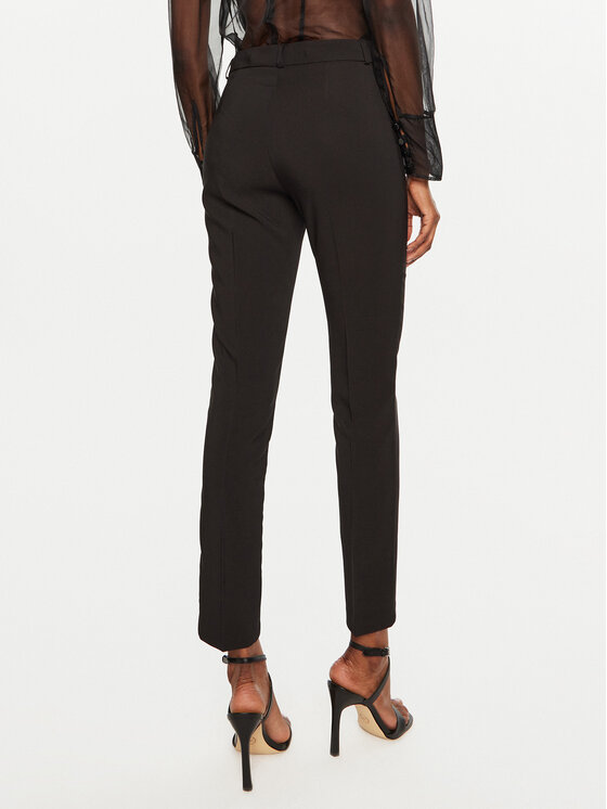 Rinascimento Rinascimento Riidest püksid CFC0119993003 Must Regular Fit