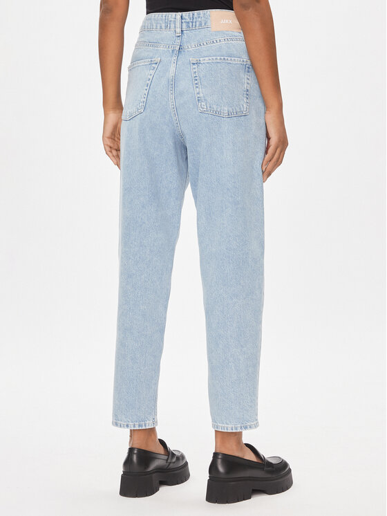JJXX JJXX Jeans hlače Lisbon 12227865 Modra Mom Fit