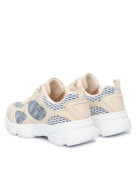 Guess Guess Сникърси FLTIDY ELE12 Бежов
