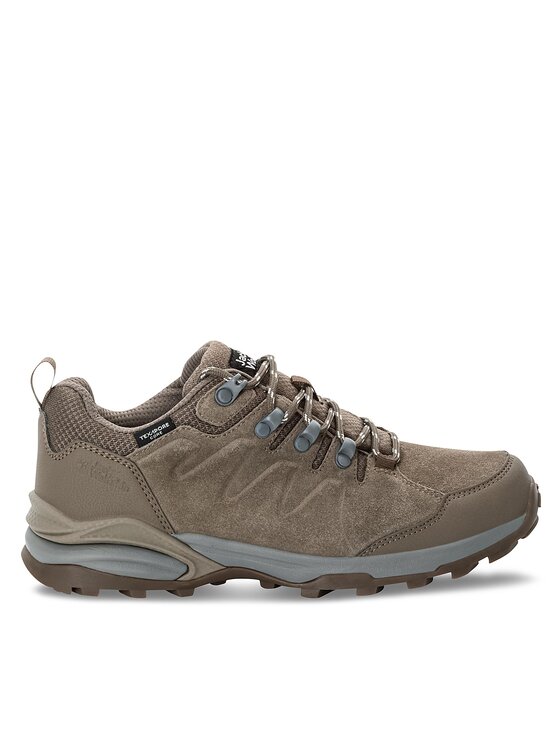 Jack Wolfskin Pārgājienu apavi Refugio Texapore Low W 4050821 Brūns