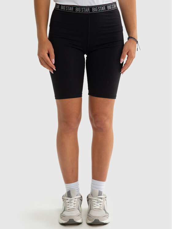 BIG STAR BIG STAR Szorty materiałowe NIKOLINASA Czarny Slim Fit
