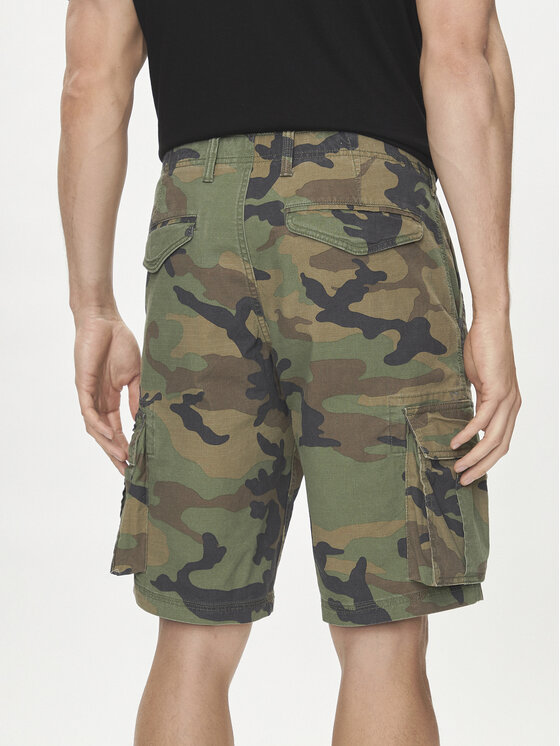 Gap Gap Шорти з тканини 440760-03 Зелений Regular Fit