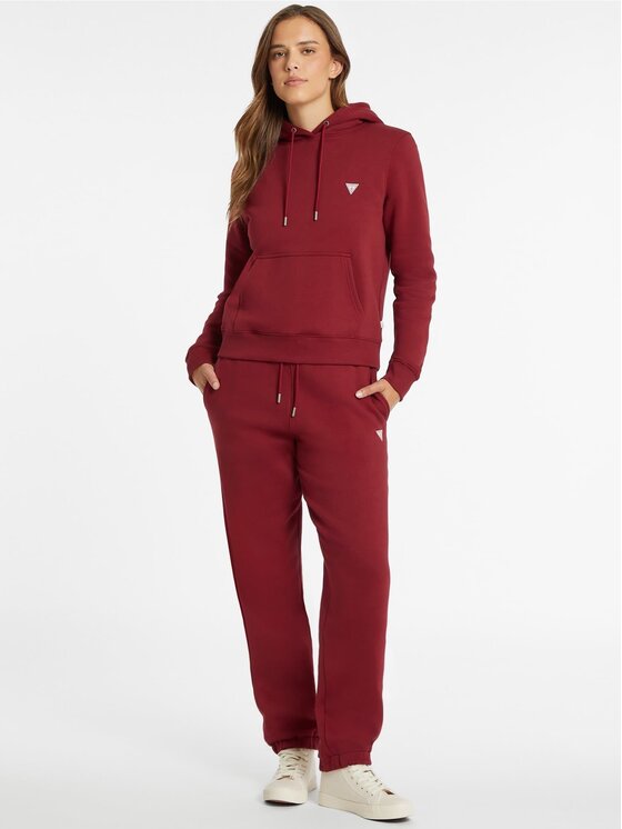 Guess Jeans Guess Jeans Spodnie materiałowe 167117 Czerwony Slim Fit