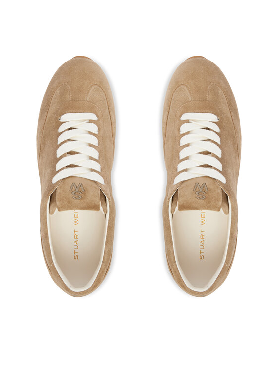 Stuart Weitzman Stuart Weitzman Sneakersy Colton Sleek SN228 Beżowy