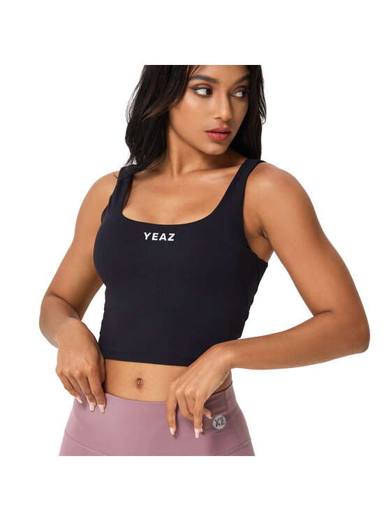 Yeaz Yeaz Top TODAY Czarny Slim Fit