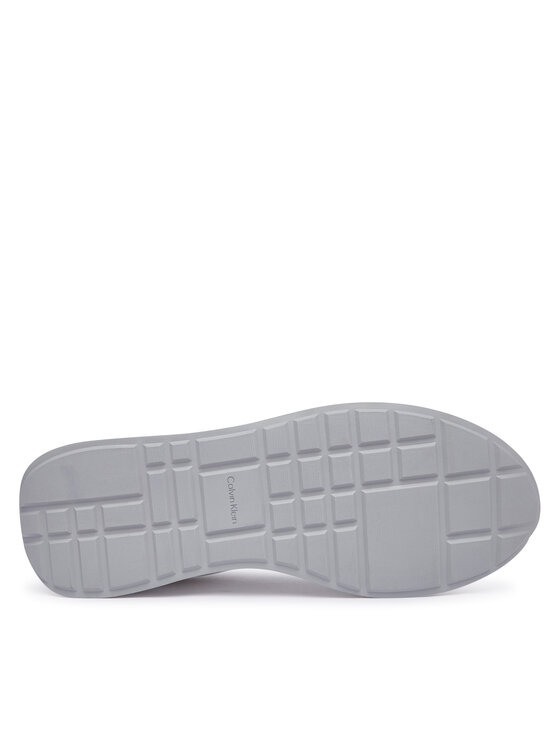 Calvin Klein Calvin Klein Snīkeri Retro Runner T Lth Aop Ny HM0HM02213 Balts