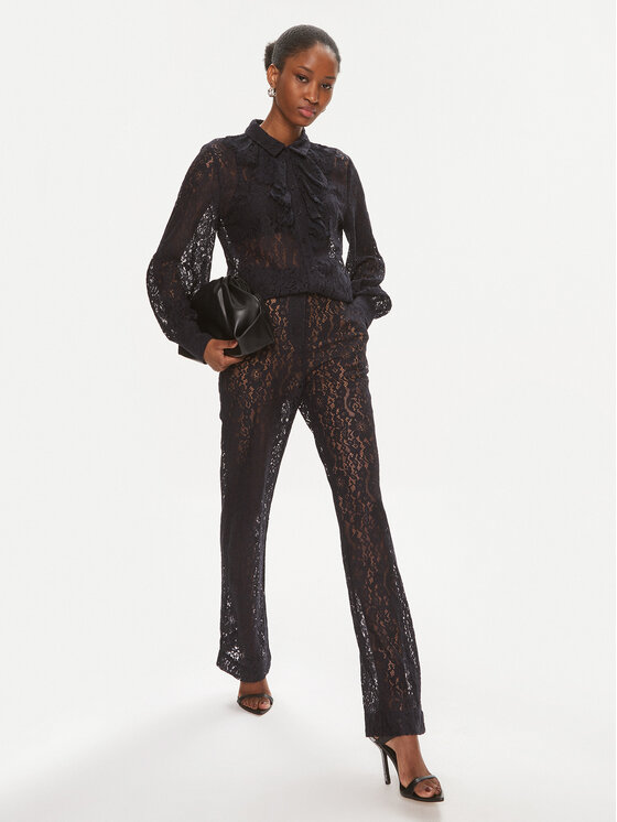 Bruuns Bazaar Bruuns Bazaar Koszula Narah BBW3780 Granatowy Regular Fit