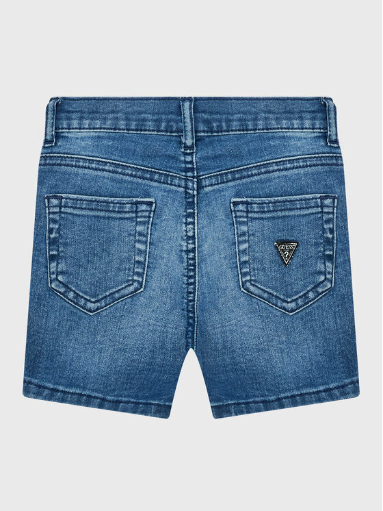 Guess Guess Pantaloni scurți de blugi K0BD05 D4H20 Albastru Regular Fit