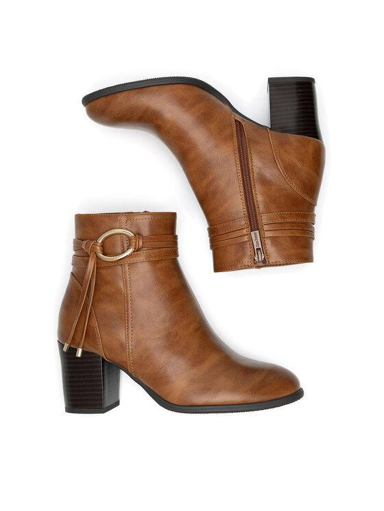 Clara Barson Clara Barson Botki WYL1890-42 Brązowy