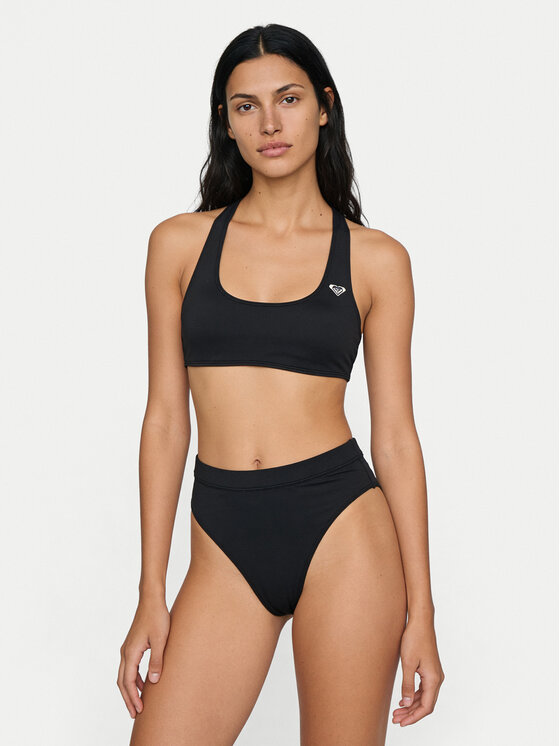 Roxy Roxy Dół od bikini Solid Essentials ERJX405212 Czarny