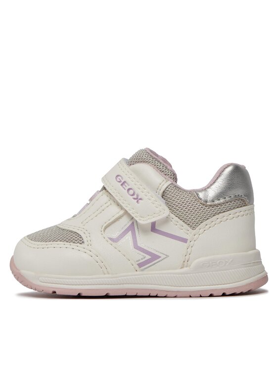 Geox Geox Sneakersy B Rishon Girl B450LA 0BCEW C0406 Biela