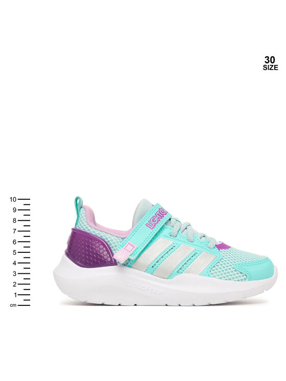 adidas adidas Sneakersy Lightorama Runner Shoes Children KJ9715 Turkusowy
