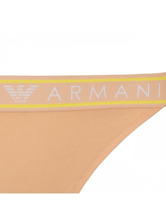 Emporio Armani Emporio Armani Komplet 2 par stringów 164522 3R227 Beżowy