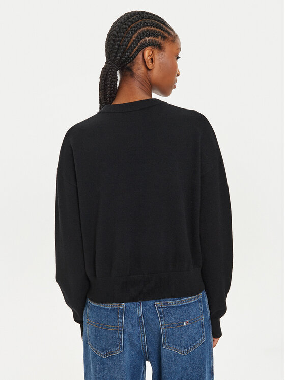 HUGO Hugo Maglione Slogerix_B 50527754 Nero Relaxed Fit