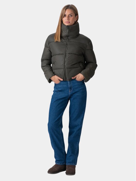 TeeShoppen TeeShoppen Kurtka outdoor 'Basic Collection' Zielony Regular Fit