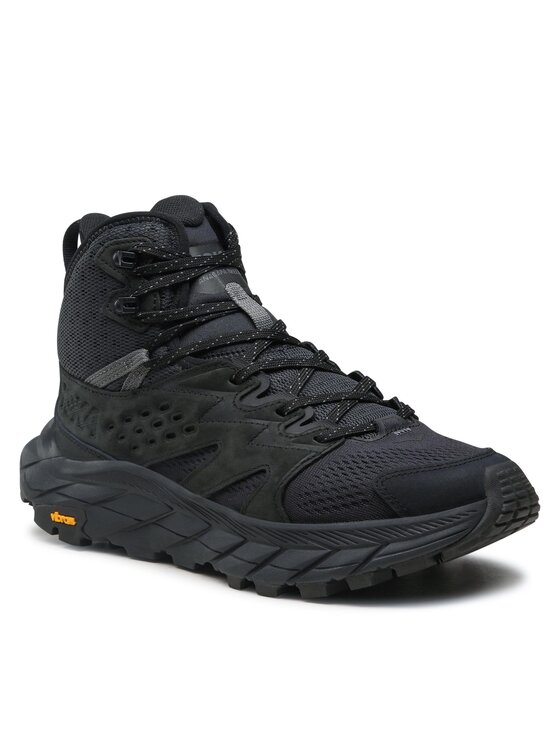 Hoka One One pantofi Speedgoat 5 Mid GTX bărbați, culoarea negru  1127918-BGAY | ANSWEAR.ro