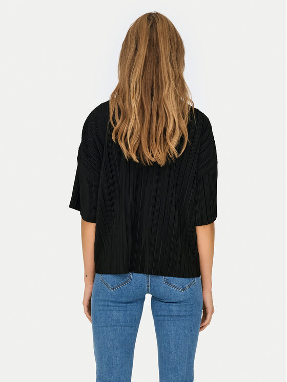 ONLY ONLY Bluză Ravenna 15318506 Negru Regular Fit