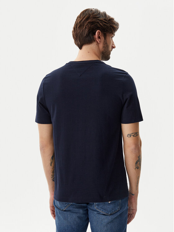 Tommy Hilfiger Tommy Hilfiger T-krekls Essential MW0MW37283 Tumši zils Regular Fit