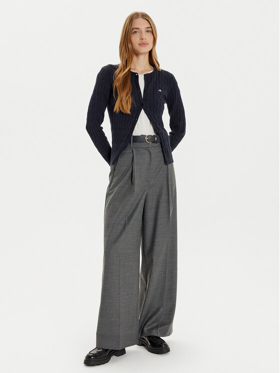 Gant Gant Kardigan 4800103 Tamnoplava Slim Fit