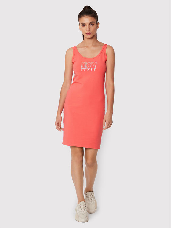 DKNY Sport DKNY Sport Suvekleit DP2D4646 Korallivärviline Slim Fit