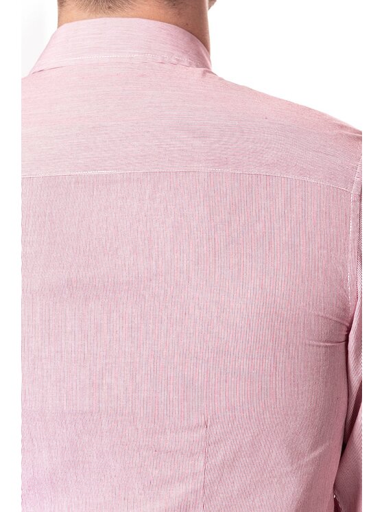Wrangler Wrangler Camicia 1PKT BUTTON DOWN Rosa Slim Fit