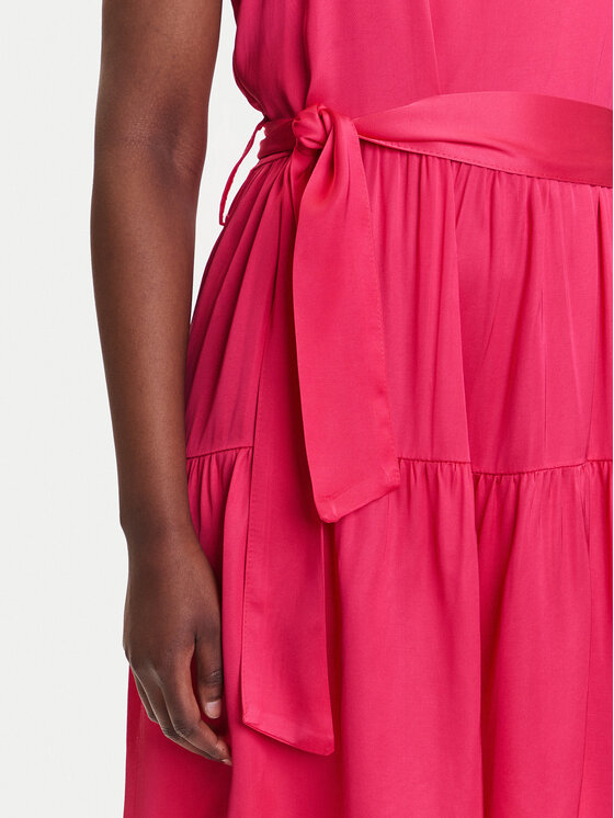 Fracomina Fracomina Kleid für den Alltag FS23SD2002W41301 Rosa Regular Fit