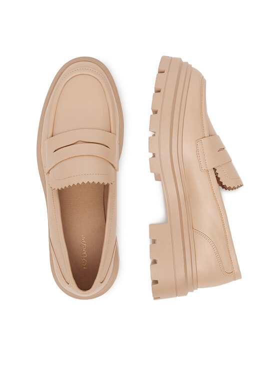 DeeZee DeeZee Loafers 58682-8 Bej