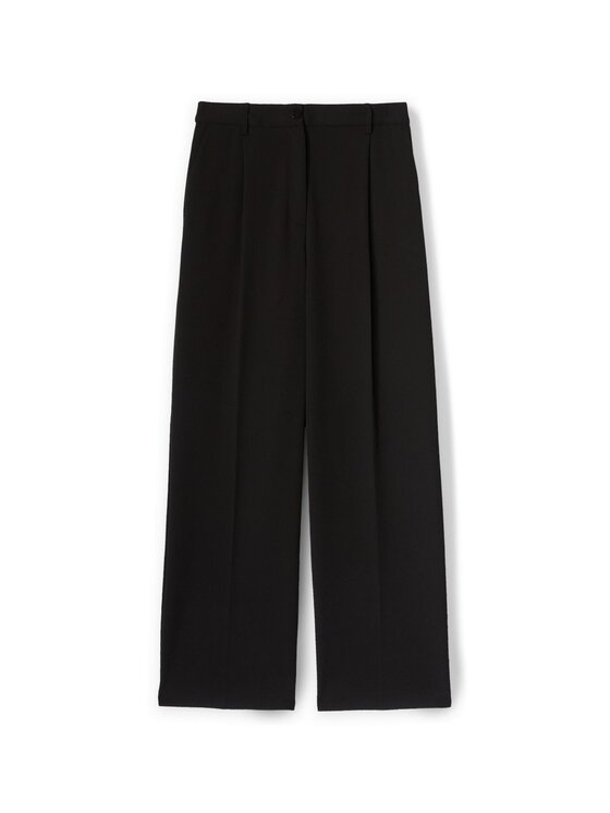 Motivi Motivi Pantaloni di tessuto P191Q003744N033 Nero Over Fit