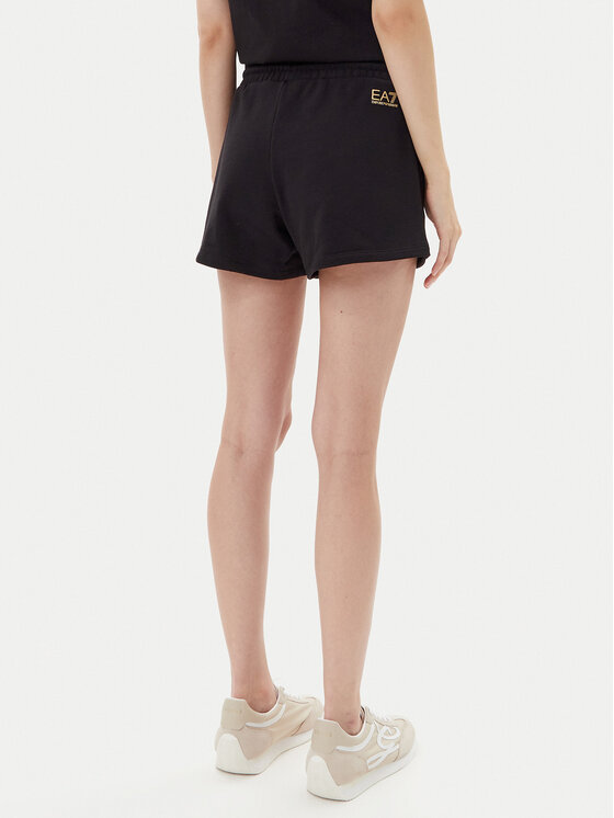EA7 Emporio Armani EA7 Emporio Armani Szorty sportowe 7W000108 AF12473 MC004 Czarny Loose Fit