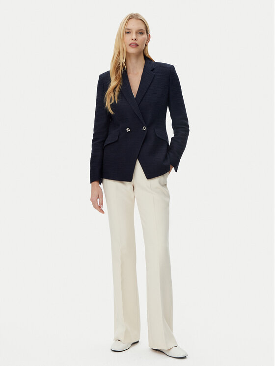 BOSS BOSS Marynarka Jatawa2 50535931 Granatowy Slim Fit