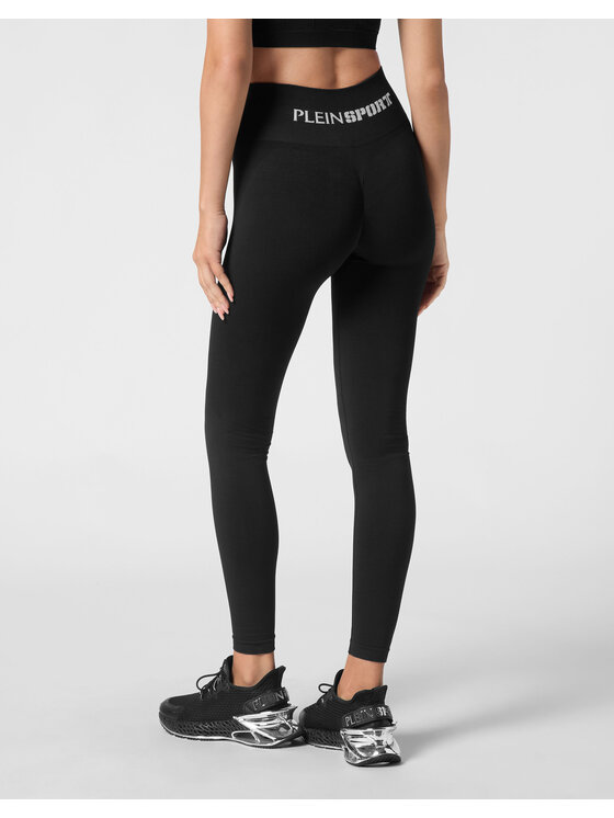 Plein Sport Plein Sport Legginsy 22127 Czarny Active Fit