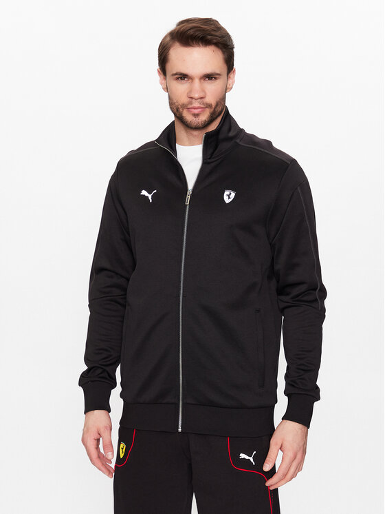 Puma Puma Bluza Ferrari Style Mt7 538333 Czarny Regular Fit