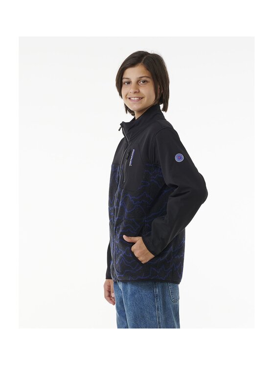 Rip Curl Rip Curl Bluza Anti Series Search Zip  -Boy Czarny Standard Fit
