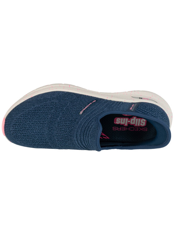 Skechers Skechers Buty do biegania Skechers Slip-ins: Arch Fit 2.0 - Right As Rain Granatowy