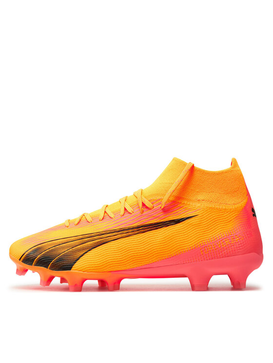 Puma Puma Buty do piłki nożnej Ultra Pro Fg/Agck 107750-03 Żółty