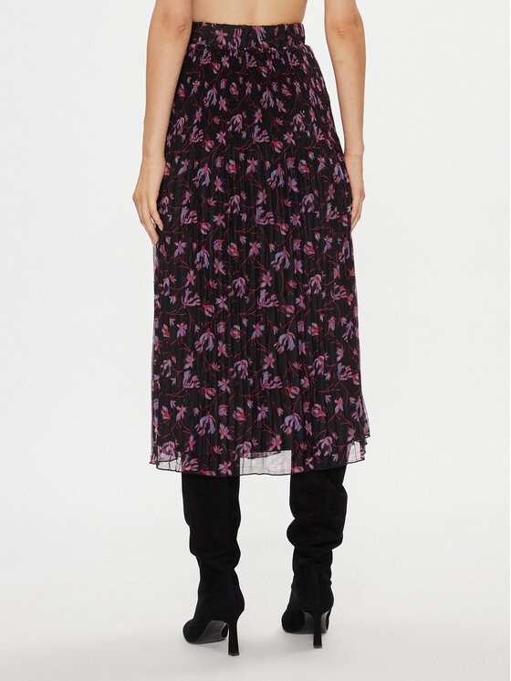 Vila Vila Plisseeseelik 14090056 Must Regular Fit