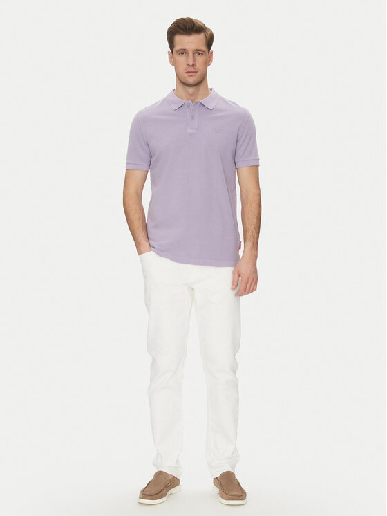 JOOP! Jeans JOOP! Jeans Polo 15 JJJ-02Ambrosian 30045619 Fioletowy Modern Fit
