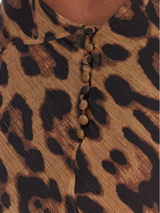 Bardot Bardot Abito da cocktail Cyrel 59760DB1 Marrone Regular Fit