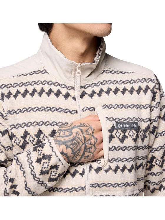 Columbia Columbia Polar 209774 Beżowy Regular Fit