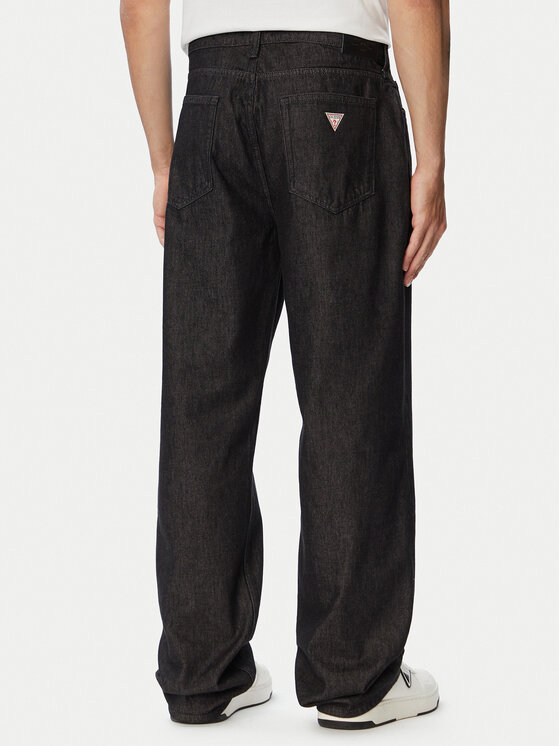 Guess Jeans Guess Jeans Τζιν M5YAB3 D6571 Μαύρο Regular Fit