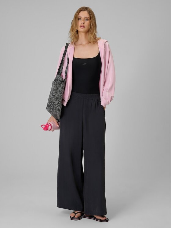 4F 4F Bluza 4FRSS26TSWSF2990-56S Różowy Relaxed Fit