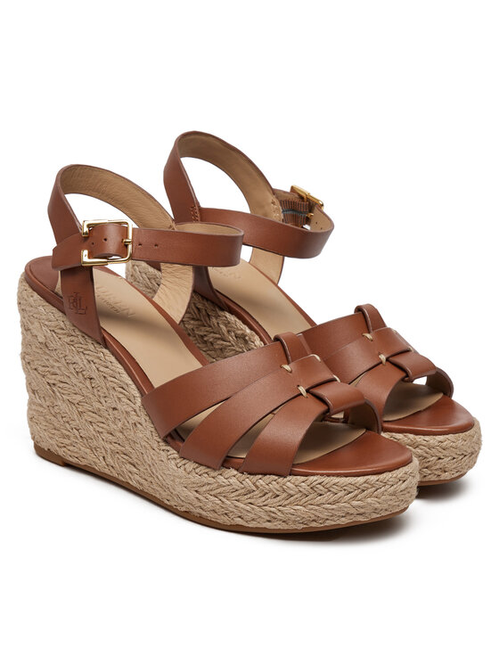 LAUREN RALPH LAUREN LAUREN RALPH LAUREN Espadrile Soffia 802953961001 Smeđa