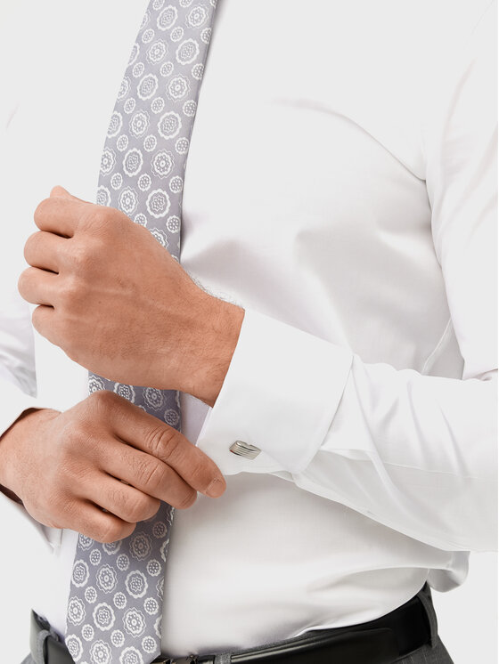 Evenemen Evenemen Koszula COMO PICCADILLY Biały Slim Fit