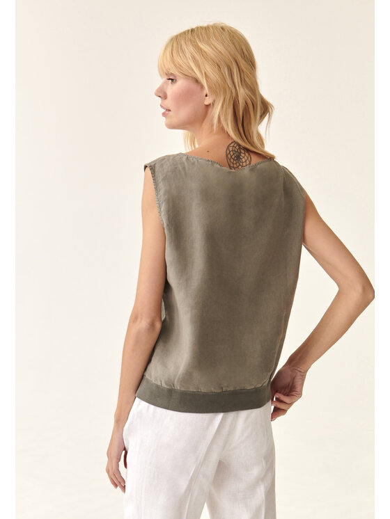 TATUUM TATUUM Halenka OMALO 1 Khaki Loose Fit