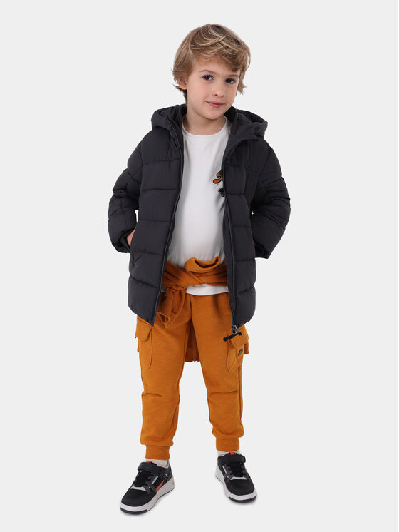 Mayoral Zimné bundy 4.440 Čierna Regular Fit