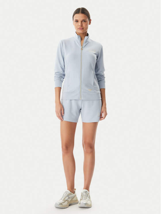 EA7 Emporio Armani EA7 Emporio Armani Світшот 8NTM43 TJ9RZ U9309 Голубий Regular Fit