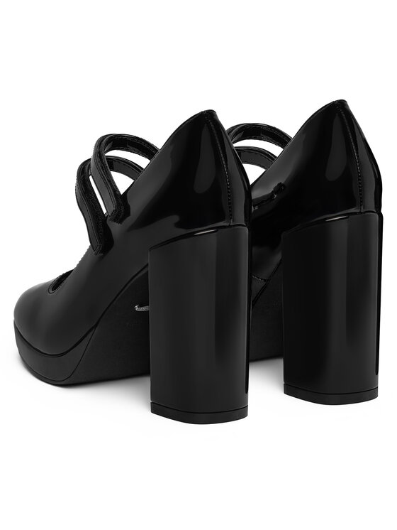 DeeZee DeeZee Czółenka F3767-2 Czarny