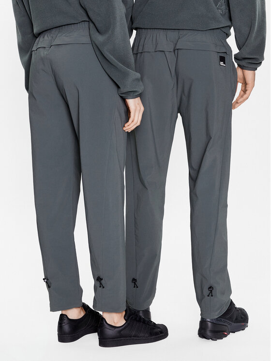 Jack Wolfskin Jack Wolfskin Outdoor hlače Unisex Zeilweg 1507901 Zelena Regular Fit
