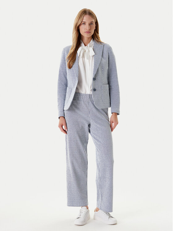 Olsen Olsen Spodnie materiałowe 14002199 Niebieski Regular Fit