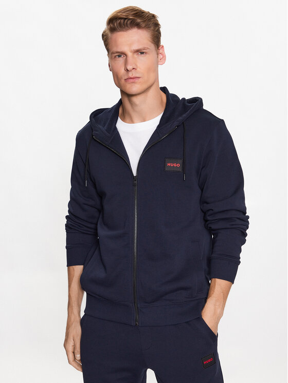 HUGO Hugo Jopa Daple212 50447972 Mornarsko modra Regular Fit